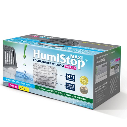 Humistop absorbér vlhkosti 800 g, náhradná vložka