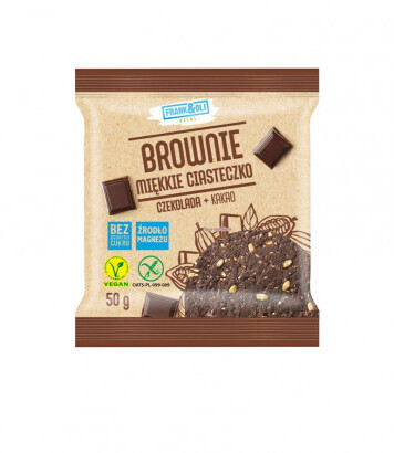 BROWNIE SOFT COOKIES ČOKOLÁDA + KAKAKO 50g x3