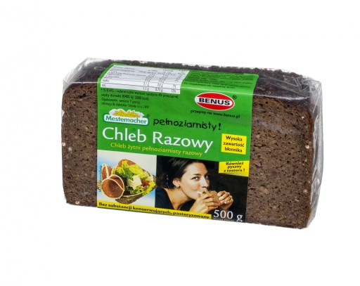 Benus Chlieb celozrnný 500 g
