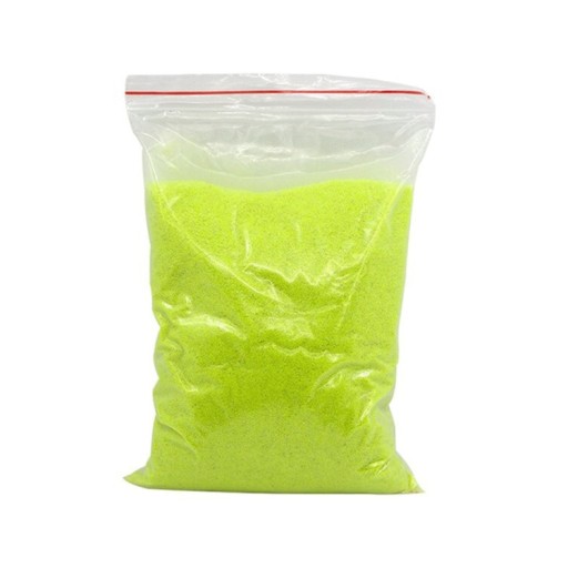 KINETICKÝ PIESOK 1 kg ŽLTÝ ZELENÝ PIESOK