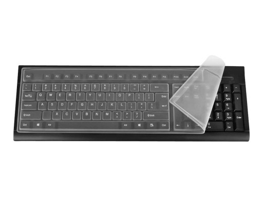 TECHLY silikónový ochranný kryt pre stacionárnu PC klávesnicu