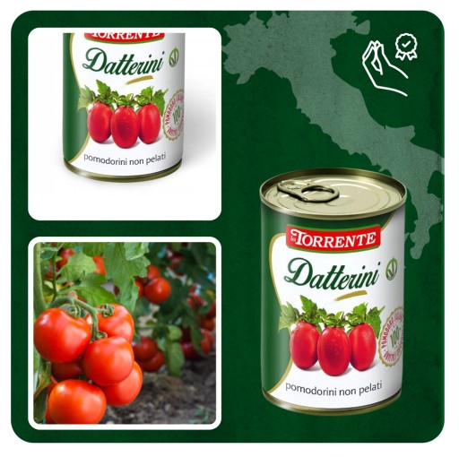 Torrente Datterini cherry paradajky 400g
