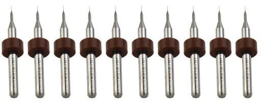 10 x MINI VRTAČKA 0,5mm CNC VIDEOMODELOVANIE