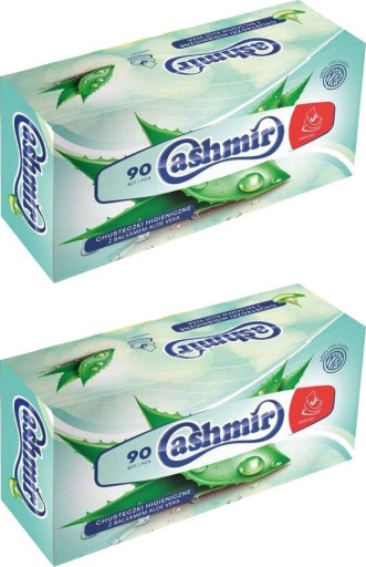 UNIVERZÁLNE Utierky 90 ks ALOE VERA BALZAM 3W KAŠMÍR x2
