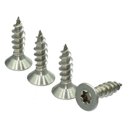 3,5x20 kužeľová skrutka do dreva TORX nerez A2 100 ks