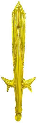Fóliový balón Golden SWORD Sabre 33x78 cm