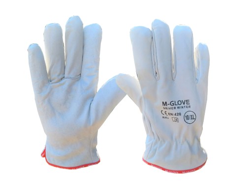 M-GLOVE WINTER 9 zateplených kožených rukavíc, 1 pár