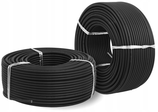 KÁBEL SOLÁRNY DRÔT ČIERNY 6mm2