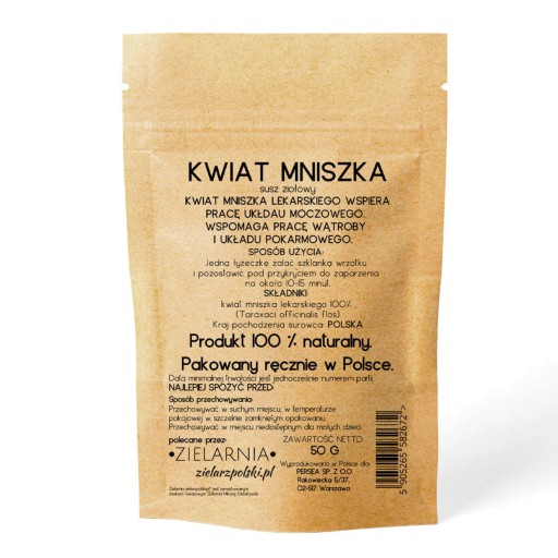 Kvet púpavy Kvet púpavy 100% POĽSKÝ