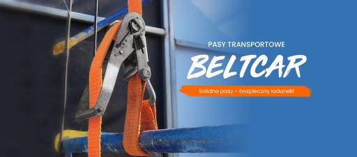 Transportný pás 6M/25MM/1T Súprava SCHVÁLENÁ TUV BELTCAR 1T6M