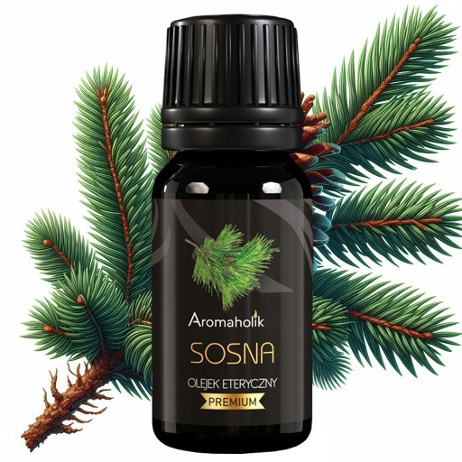 Esenciálny olej BOROVICE 10ml Aromaterapia Sauna Výtok z nosa Kašeľ
