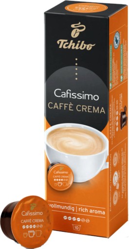 TCHIBO CAFISSIMO CAFFE CREMA RICH 10 KAPSULÍ