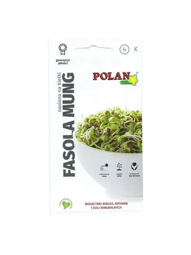 Semená na nakličovanie fazuľky mungo 15g