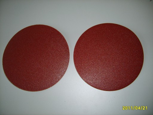 Brúsne kotúče na suchý zips / FI 125 mm / bez otvorov 10 ks.