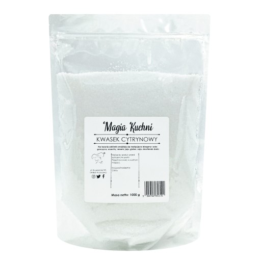 POTRAVINÁRSKA KYSELINA CITRÓNOVÁ 1kg E330 kyselina citrónová