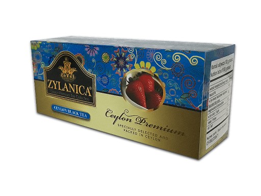 Strawberry Express Tea ZYLANICA CEYLON PREMIUM JAHODA 25 sáčkov
