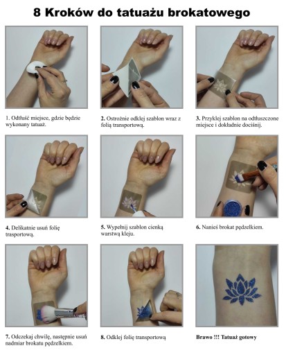 Glitter Tattoo Glue 6ml Strong