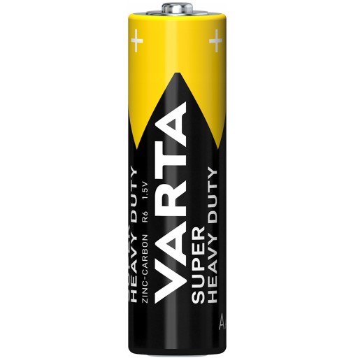 VARTA Super Heavy Duty AA R6 zinkovo-uhlíkové batérie 4 ks