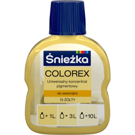 Colorex farba pigment Yellow 13 100ml