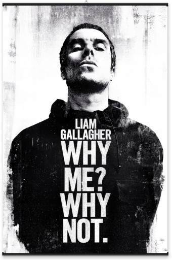 Plagát Liam Gallagher Why Me Why Not 61x91,5 cm