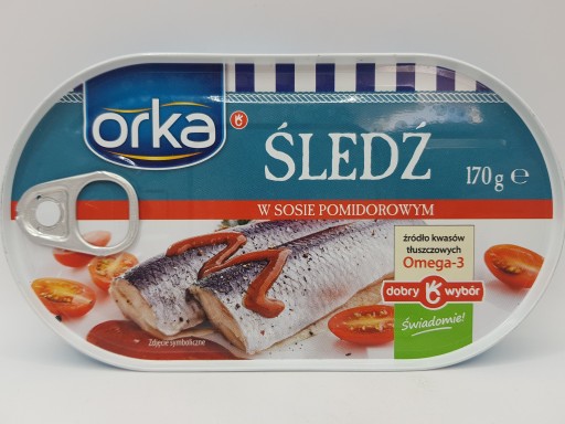 Orka Sleď v paradajkovej omáčke 170g