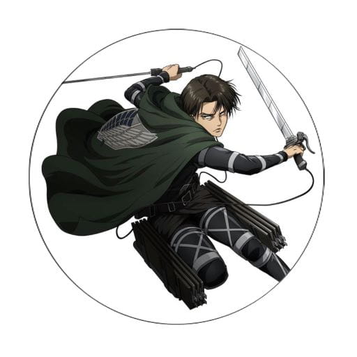 Shingeki no Kyojin Levi pin vzor2 SNK AOT