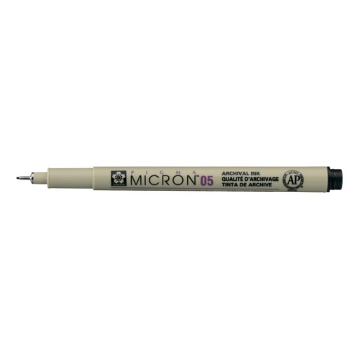 SAKURA Pigma Micron 05 jemná linka (čierna)