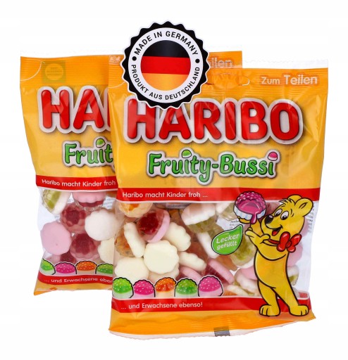 HARIBO ovocné želé Fruit Kiss 175g DE