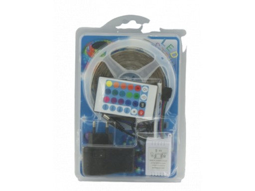 SMD 3528 5m viacfarebný LED pás na strop a schody