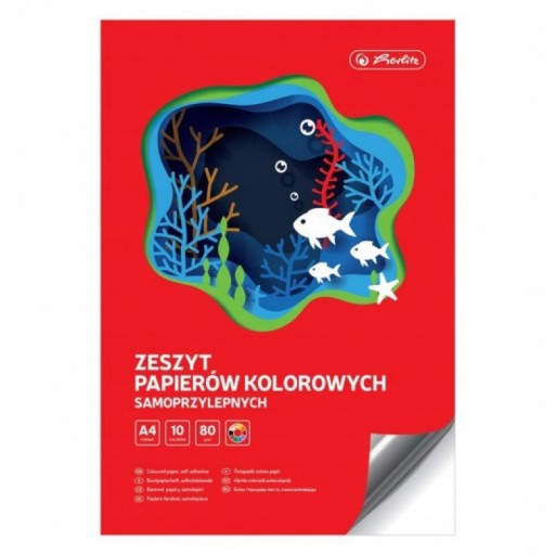 HERLITZ SAMOLEPIACA PAPIEROVÁ KNIHA A4 10K