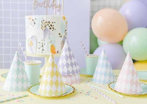MINT papierové taniere 18 cm, 6 ks, pre ročné bábätko