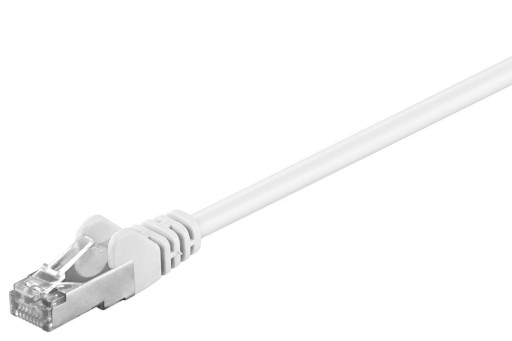 Sieťový kábel, CAT5e SF/UTP, biely 0,25 m