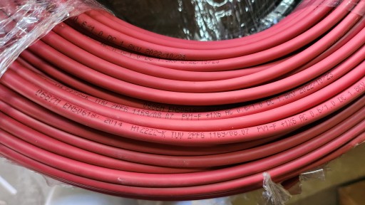 Kábel Solar Wire DC 6mm2 MC4 Čierny