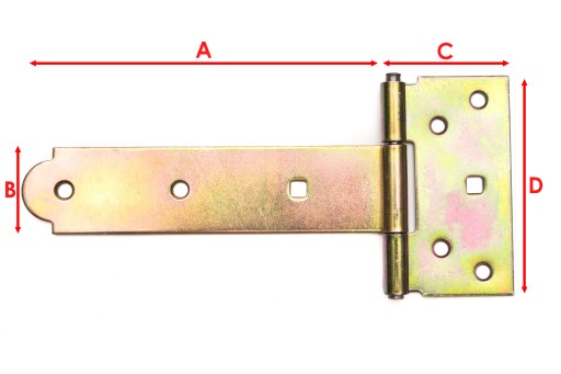 Altánkový pánt na dvere a brány, pozinkovaný, 150 mm