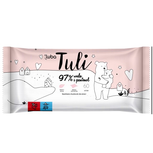 TULI panthenol vlhčené obrúsky pre deti