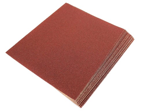 List brúsneho papiera 230x280 mm gr 240 - 10 ks
