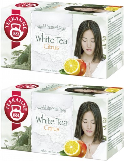 Teekanne biely čaj Citrus Lemon Mango 40T