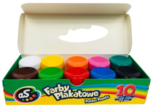 ASTRA SCHOOL FARBY NA PLAKÁT AKO 10 FARIEB 20 ml