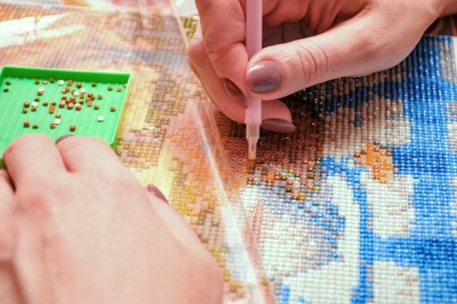 Diamantová maľba Diamantová vyšívacia mozaiková sada 5D