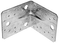 Vystužený rovnoramenný konektor 105x105x90 mm