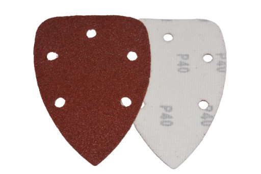 BRÚSNY PAPIER NA VELCRO DELTA IRON GR 60 5 ks