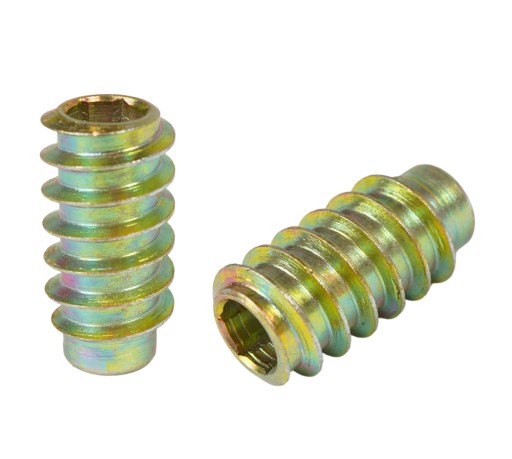 1x Zásuvka M8 x 30 mm, skrutkovaná do dreva, imbusový kľúč 8, záslepka