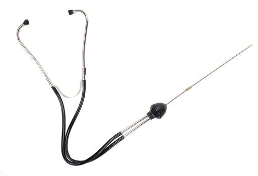 AUTODIELNA DIAGNOSTICKÝ STETOSKOP PRE MECHANIKA STRIEBORNÝ