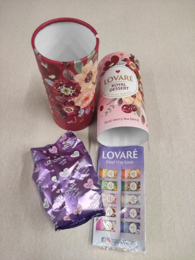 LOVARE ROYAL DESSER TEA BLEND 80G TUBA