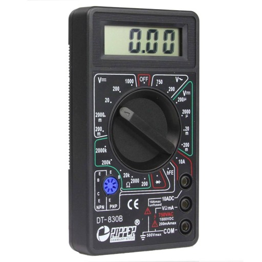 METER PRÚDU UNIVERZÁLNY DIGITÁLNY IHLOVÝ MULTIMETER