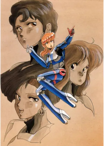 Plagát Anime Manga Bubblegum Crisis BGC_024 A3