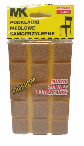 PREMIUM PLSTENÉ VLOŽKY 25X25 HNEDÉ