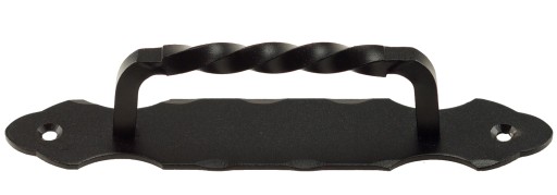 DEKORATÍVNA KĽÚČKA ANTÉNY NA DVERE, ČIERNA 190MM RETRO