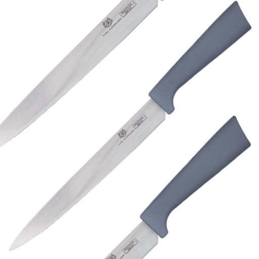 DOMÁCI GASTRONOMICKÝ NÔŽ DLHÝ NA SEKANIE ZELENINY A BYLINKOV OSTRÝ S BRDOU 21cm
