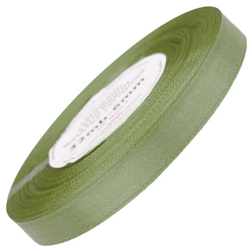 STUHA Svetlá khaki saténová stuha 12mm - 32mb
